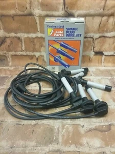 7664F Federated Auto parts Spark Plug Wire Set 7mm Black - Picture 1 of 1