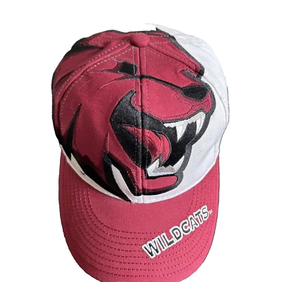 Vintage Y2K Wildcats The Game Big Logo Snapback Hat Cap Rare HTF Curved Bill - Image 1 of 4