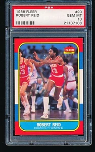 1986 Fleer ROBERT REID #90 PSA 10 - Picture 1 of 2