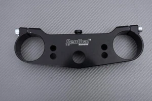 RENTHAL CT007 Upper Triple Tree in Aluminium Black KAWASAKI KX 125 / 250 2002 - Picture 1 of 2