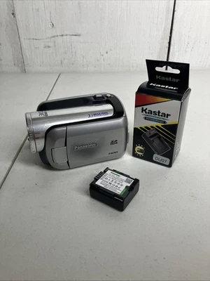 Panasonic SDR-H200 3CCD Unidad de Disco Duro/SD Palmcorder Videocámara Batería Nueva Foto 1 de 4