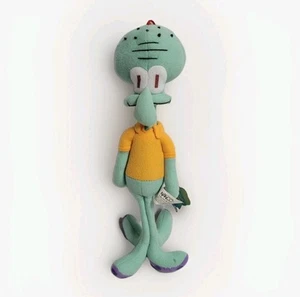 NUEVO juguete de peluche suave vintage Nanco Bob Esponja pantalones cuadrados calamar 12"" 2002 raro - Imagen 1 de 4