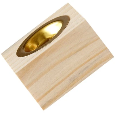  Bruciatore di incenso Porta cono di incenso in legno Incensiere con bastoncini - Immagine 1 di 4