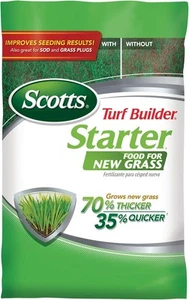 Scotts Turf Builder Starter Fertilizer for New Grass, Use When 5,000 sq. ft. - Picture 1 of 6