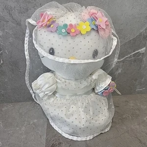Peluche Sanrio Hello Kitty romantico matrimonio sposa 2000 McDonald’s fast food ottime condizioni - Foto 1 di 10