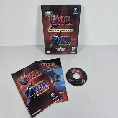 The Legend of Zelda Ocarina of Time Master Quest Nintendo GameCube Komplett CIB - Bild 1 von 4