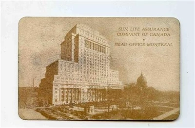 Calendario de bolsillo Sun Life of Canada 1945 Foto 1 de 2