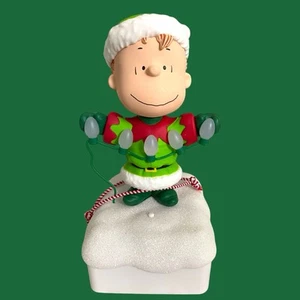 NEW Hallmark Linus Peanuts Gang Christmas Light Show 2015 Wireless NOT TESTED - Picture 1 of 4