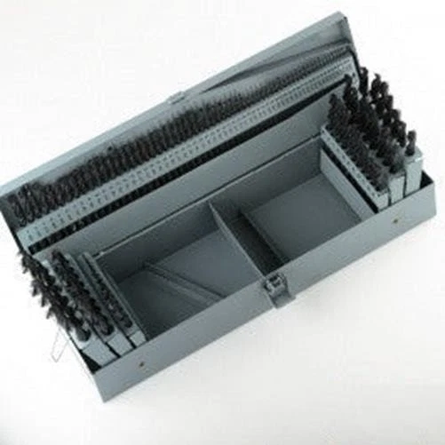 ATE 115 Piece Large Metal Steel Drill Bit Index Set Fractional Number and Letter Siz