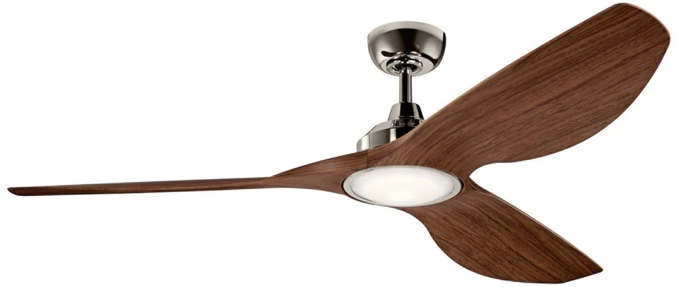 65" Kichler Imari Polished Nickel LED Ceiling Fan - Image 1 of 1