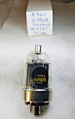 A325 USADO Sylvania 6146B - Pruebas ¡Bonitas! Foto 1 de 4