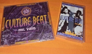 Culture Beat Serenity MC Kassette & Mr. Vain CD Maxi Single 1993 Sony 90s Musik  - Bild 1 von 2