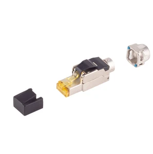 Cat.8.1 werkzeugloser RJ45 Stecker Bajonett STP (40 Gbit/s) - Picture 1 of 1