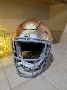 NOTRE DAME FIGHTING IRISH Riddell SPEEDFLEX CFP Playoff Football Helmet sz Large - Picture 1 of 13