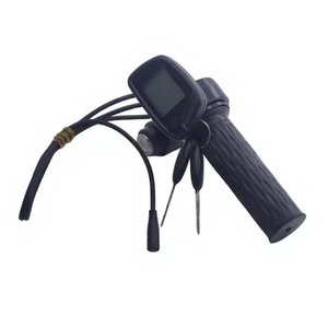 Global Electric Motorbike Driver Grip Impermeable LCD Display Against Burglary - Picture 1 of 8