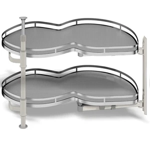 Blind Corner Cabinet Pull Out Organizer, Soft Close Swing Right 36inch - Picture 1 of 6