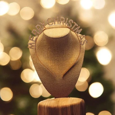 Diadema "Feliz Navidad" Foto 1 de 3