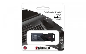 740617332605 Flashdrive Data Traveler Exodia Onyx 64GB USB3.2 Gen1 Kingston - Bild 1 von 8