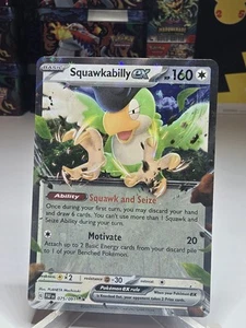 Squawkabilly ex 075/091 Sv: Paldean Fates Holo - Imagen 1 de 2