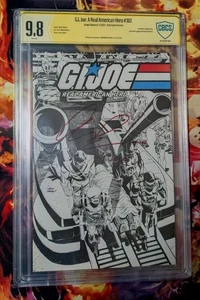 CBCS no CGC GI Joe: A Real Am. Hero #302 GRADUADO 9.8 Firmado Adrianne Palicki - Imagen 1 de 3