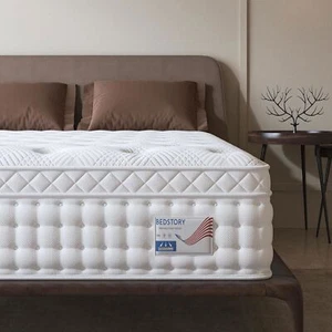 Bedstory Firm Hybrid Mattress Memory Foam Pocket Springs for Deep Sleep T/Q/K - Picture 1 of 7