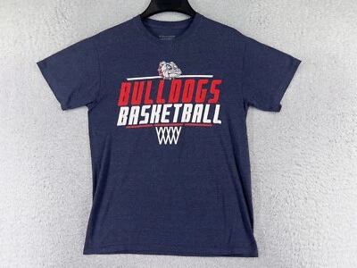 Gonzaga Bulldogs Shirt Adult Small Blue Champion Short Sleeve Crew Neck - Image 1 of 4