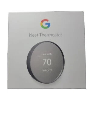 Google Nest Smart Thermostat, Charcoal - GA02081-US - Image 1 of 4