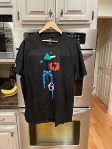 PlayStation Button Logos Gaming Men's Black T-Shirt XL - Picture 1 of 1