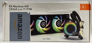 EK-Nucleus AIO CR360 Lux D-RGB 360mm Liquid CPU Cooler - Afbeelding 1 van 3