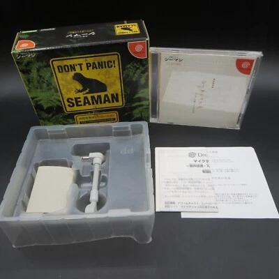 Seaman Kindan no Pet Dreamcast with Microphone Adapter & Mic HKT-7200 Japanese - Image 1 of 4