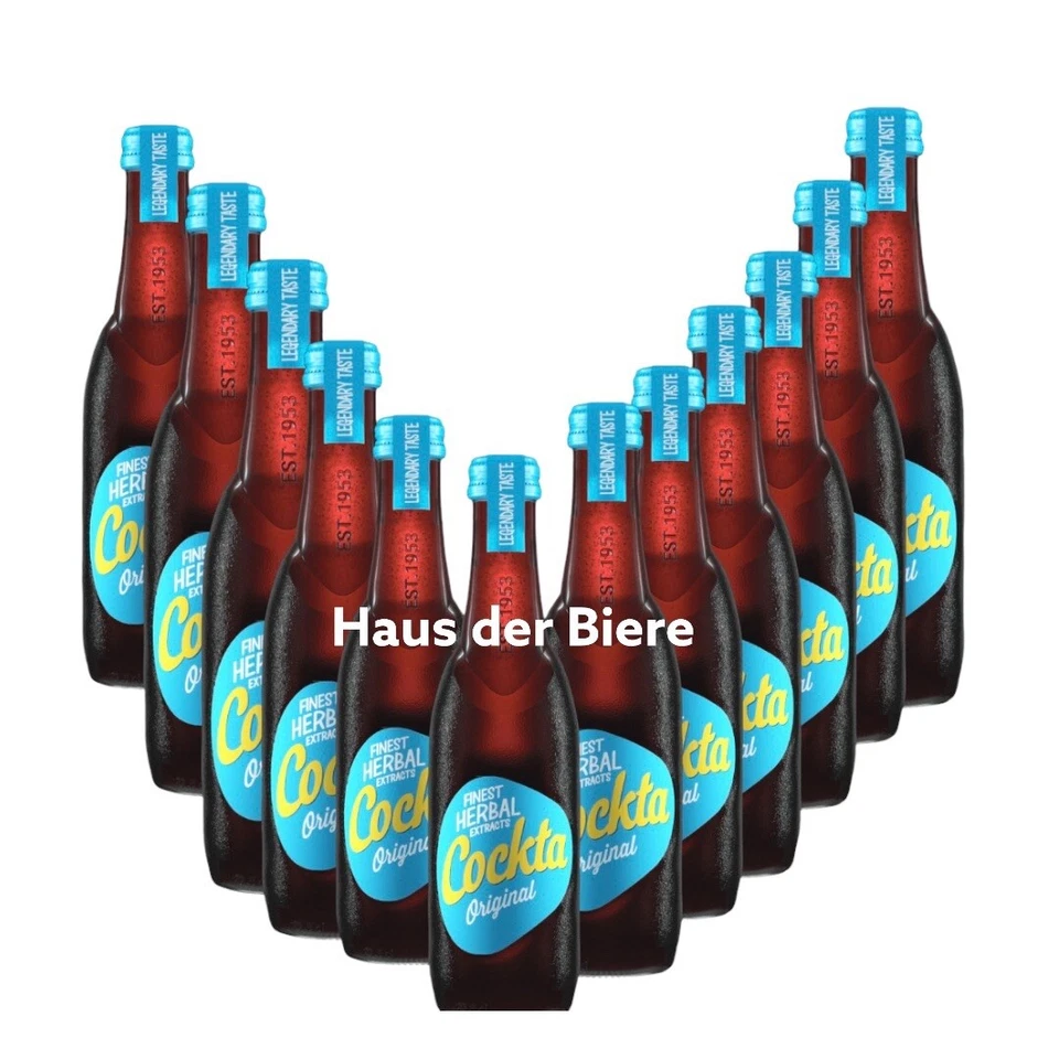 12 x Cockta Original 0.275L Herbal Drink from Croatia - Image 1 of 1