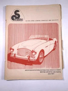 SPORTS & CLASSICS British Sports Car Catalog June 1977 - Austin Healey, Triumph - Imagen 1 de 6