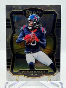 DEANDRE HOPKINS 2017 Panini Select #186 Premier Level SILVER PRIZM - Picture 1 of 2