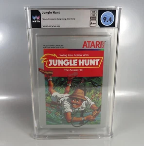 Atari 2600 - JUNGLE HUNT - Factory Sealed - New in Box - WATA 9.4 A++ - Picture 1 of 8