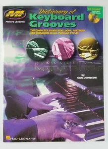 DICTIONARY OF KEYBOARD GROOVES - 48 Pages with CD by Andrew D. Gordon - Picture 1 of 2