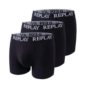 Replay Trunks 3 Pack Men's Designer Boxers shorts briefs underwear size L - Picture 1 of 4