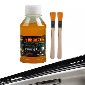 Car Roof Liner Repair Glue 100ml Fast Dry Glue Liquid Fabric Glue Strong Adhesio - Picture 1 of 9