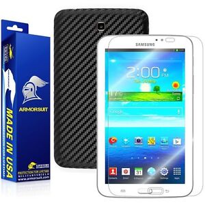ArmorSuit Samsung Galaxy Tab 2 7.0 Screen Protector + Black Carbon Skin USA