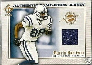 MARVIN HARRISON 2002 PACIFIC STOCK PRIVADO JUEGO CAMISETA USADA - Imagen 1 de 1