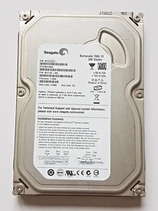 250 GB SATA Seagate barracuda 7200.10 ST3250310AS 8MB HDD 3.5 " Internal Hard - Picture 1 of 1