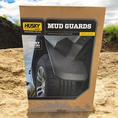 Брызговики Husky для задней части 07–14 GMC SIERRA 1500 2500HD 3500HD 57801 - Изображение 1 из 4