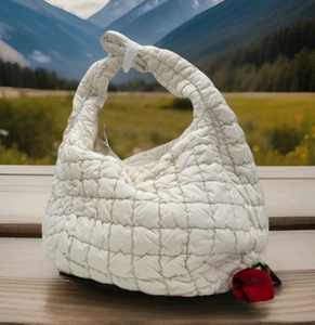 AUTHENTIC NWT COS Quilted Oversized X-Large Shoulder Bag In Beige Dusty Light - Picture 1 of 21