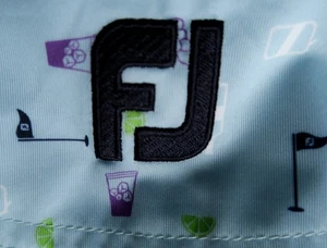 Polo elástico FootJoy Lt azul 1896 Wine Performance (L) ¡OMG! ⛳️ - Imagen 1 de 9