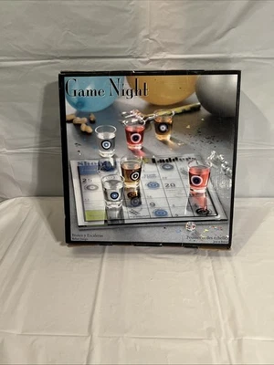 Juego Noche 8 Piezas Disparos y Escaleras Juego de Beber NUEVO  Foto 1 de 4