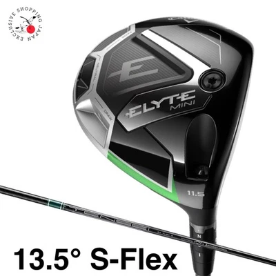 Callaway ELYTE Mini Driver 340cc 13.5° S-Flex TENSEI GREEN 60 Graphite Shaft RH - Image 1 of 4