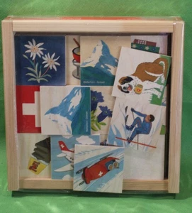 Rompecabezas de madera con memoria SWISS MEMO ideal para adultos y niños - Imagen 1 de 7