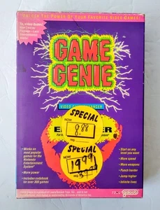 Game Genie CAMERICA For Nintendo NES 1990 Brand New Sealed - Picture 1 of 8