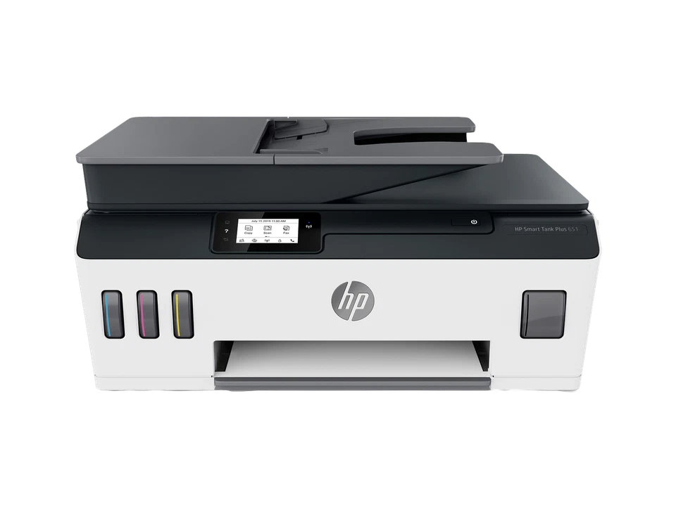 HP Smart Tank Plus 651 Wireless All-in-One InkJet Printer, Color Mobile Print, - Image 1 of 4