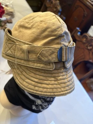 Sombrero de lluvia de lona impermeable de la Segunda Guerra Mundial OD de EE. UU. ¡Excelente estado! Foto 1 de 4