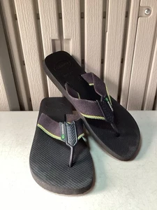 Havaianas Urban Brazil Flip Flops - Size 39-40 EU 41-42 US 8M - Black - Picture 1 of 24